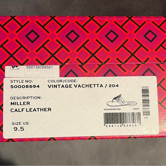 Tory Burch Women’s Miller Sandals Size 9.5 US - Picture 16 of 16